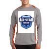 Long Sleeve Heather Colorblock Contender Tee Thumbnail