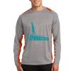 Long Sleeve Heather Colorblock Contender Tee Thumbnail